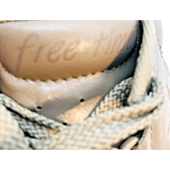 SAS Free Time Taupe Leather Women's 12W Shoes Comfy Lace Up Walking Sneakers - Picture 11 of 13